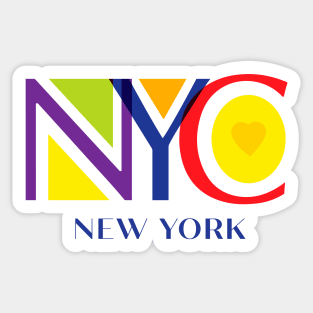 new york Sticker